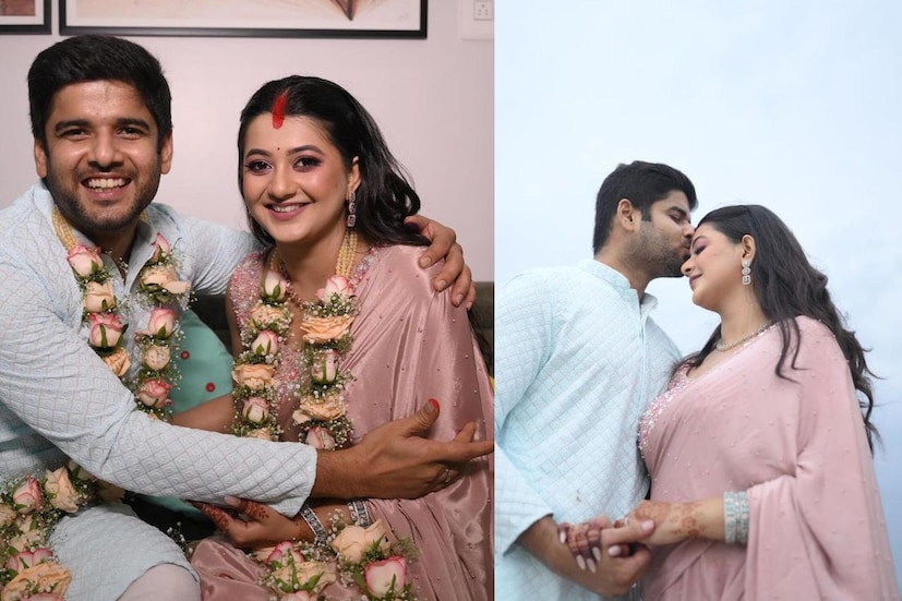 পাশাপাশি বুধবার গভীর রাতে সোশ্যাল মিডিয়ায় বিয়ের বিশেষ মুহূর্তের নানা ছবি শেয়ার করেছেন তাঁরা। সেখানে দেখা গিয়েছে উদয় স্ত্রীকে আলিঙ্গন করে পোজ দিয়েছে। আবার কখনও তাঁর কপালে এঁকে দিয়েছেন চুমু। ক্যাপশনে লিখেছেন, 'টু নিউ বিগিনিংস! চিয়ার্স টু আস! উই মেড ইট।' ছবিঃ সোশ্যাল মিডিয়া।