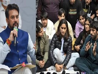 অনুরাগ ঠাকুরের সঙ্গে কথা বলার পর প্রতিবাদ তুলে নিলেন কুস্তিগীররা
