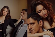 কোলো শুয়ে গলা জড়িয়ে বিজয়কে আদর তমান্নার,সিজলিং হট কেমিস্ট্রিতে বুঁদ নেটপাড়া
