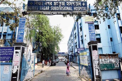 অস্বাভাবিক মৃত্যু। হাসপাতালে ময়না তদন্ত। ফাইল ছবি। 