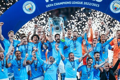 উয়েফা লিগ চ্যাম্পিয়ন ম্যানচেস্টার সিটি Photo Courtesy- Manchester City/ Facebook Account