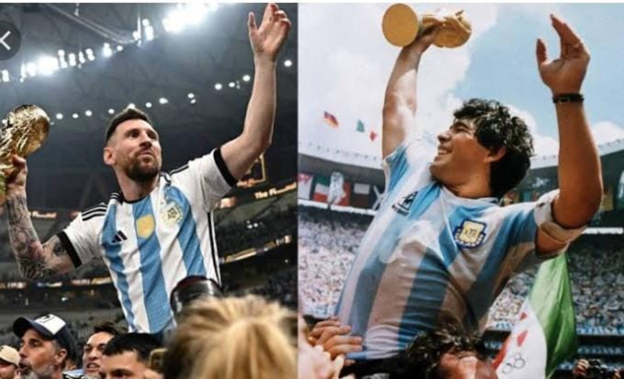 মেসি বললেন `ফ্রিকিক শিখেছি মারাদোনার কাছে'! দিয়েগোকে কুর্নিশ লিওর