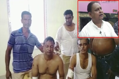 আহত অবস্থায় সালারে ভর্তি তৃণমূল কর্মীরা