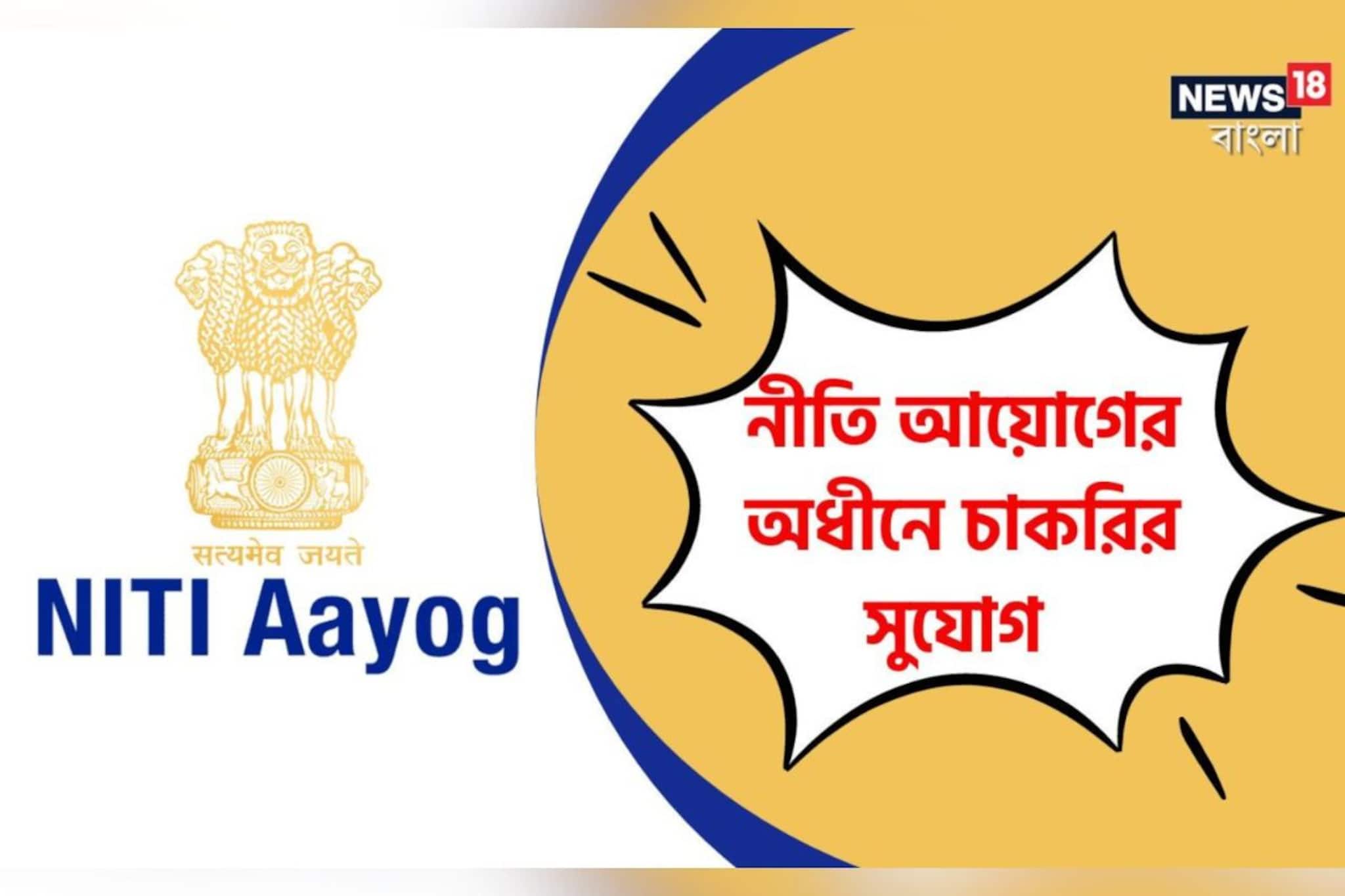 নীতি আয়োগের অধীনে নিয়োগের বিরাট সুযোগ! বিশদ জেনে নিন