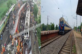 স্বাভাবিক হচ্ছে ট্রেন চলাচল 
