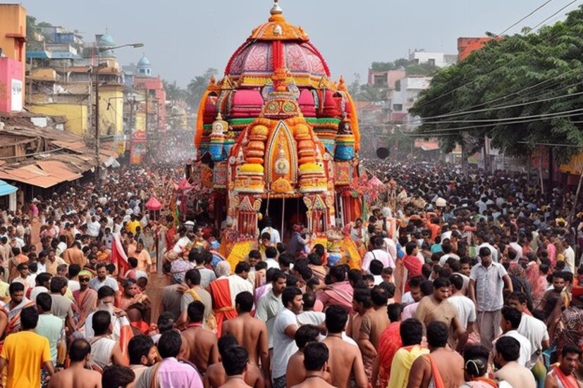 শ্যামবাজারের বসু পরিবারের সঙ্গে মাহেশের অধিকারী পরিবারের দীর্ঘ দিনের যোগাযোগ। তারা জগন্নাথ মন্দিরের সেবক। তাঁরা ইচ্ছা প্রকাশ করেন নতুন রথ তৈরি করে দেবেন। ১৩৫ বছর আগে সিদ্ধান্ত নেওয়া হয় কাঠের রথ বদলে ফেলা হবে। (প্রতীকী ছবি)