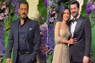করণ-দৃশার রিসেপশনে সলমান খান