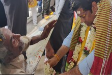 মন্দিরে পুজো দেওয়ার পর এ কী করলেন বিজেপির রাজ্য সভাপতি সুকান্ত মজুমদার