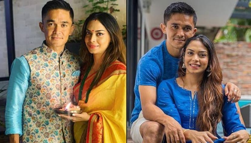 ২০১৭ সালের ৪ ডিসেম্বর দীর্ঘদিনের বান্ধবী সোনমকে বিয়ে করেছিলেন সুনীল ছেত্রী। বিখ্যাত ফুটবলার সুব্রত ভট্টাচার্যের কন্যা সোনম বহু আগে থেকেই সম্পর্ক ছিলেন সুনীলের সঙ্গে