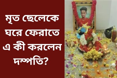 সন্তানশোকে পাথর দম্পতি, মৃত ছেলেকে ঘরে ফেরাতে ধরলেন এই পথ! প্রতিবেশীরা আতঙ্কিত