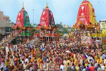 Rath Yatra 2023: পুরীর রথযাত্রায় এ এক অভিনব দৃশ্য, টানল ভিড়ের নজর, রইল ভিডিও