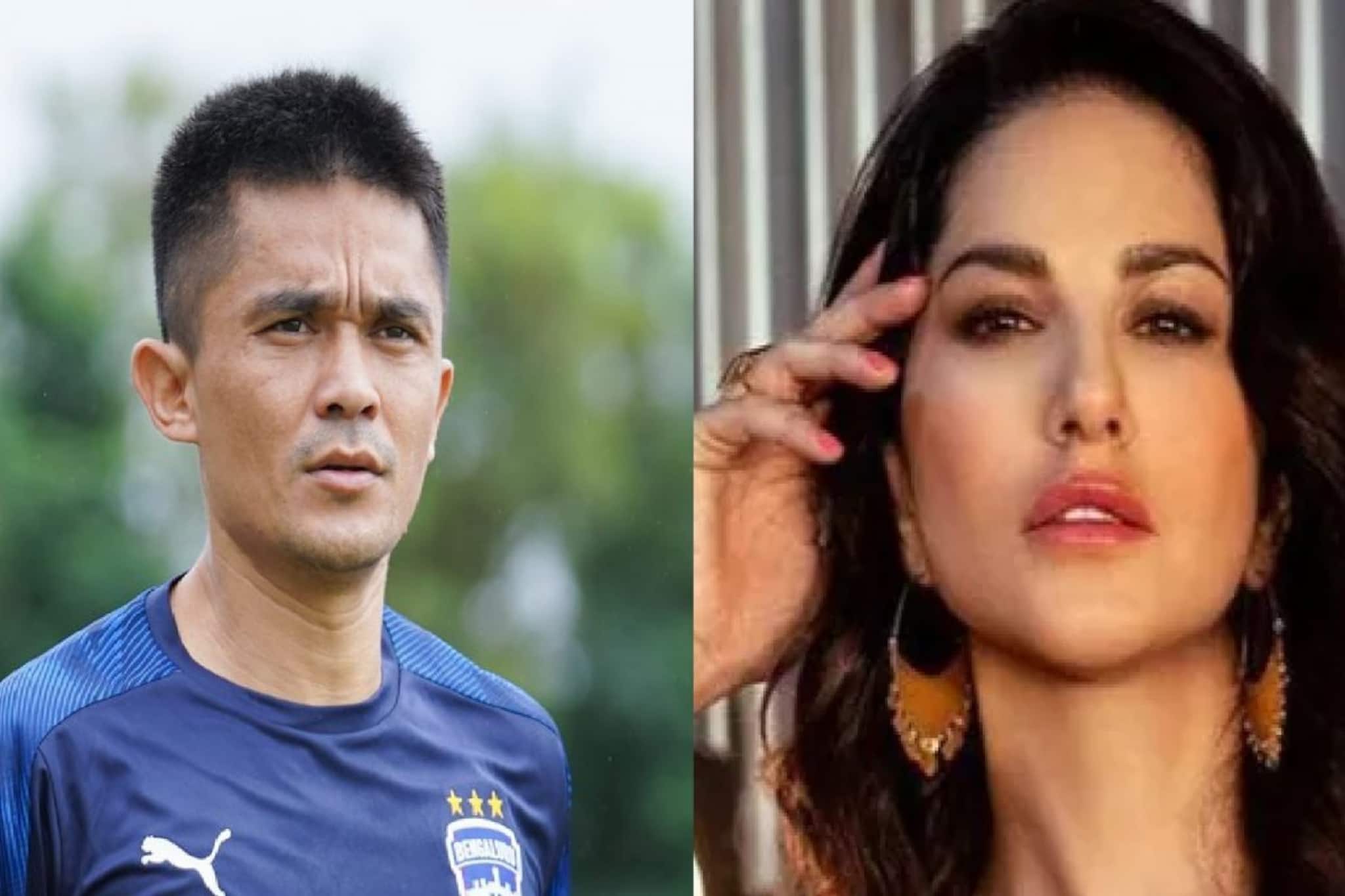 সুনীল ছেত্রীকে পছন্দ! এ কী বললেন সানি লিওন! হা হয়ে গেলেন ভক্তরা