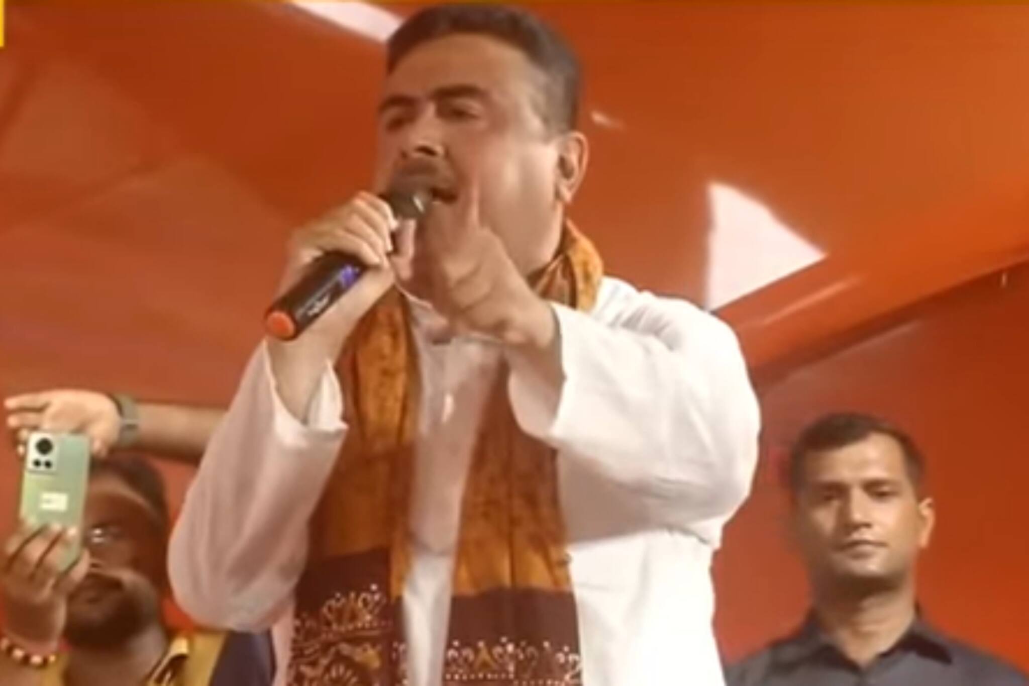 নন্দীগ্রামে ভোট প্রচারে শুভেন্দু অধিকারী, চাচাছোলা আক্রমণ করলেন তৃণমূলকে