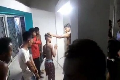 এ কী করলেন তৃণমূল নেতা!
