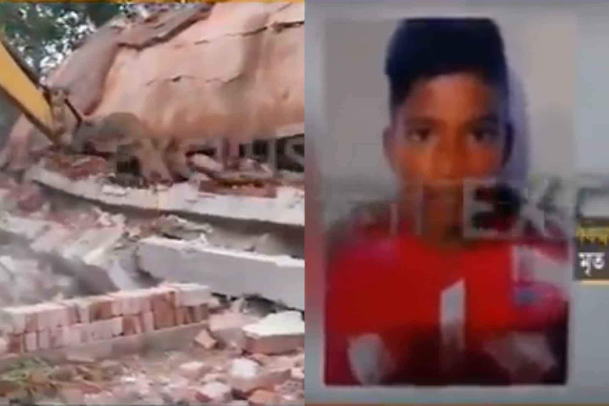 হুড়মুড়িয়ে ভেঙে পড়ল সেচ দফতরের বিল্ডিং, মৃত্যু ১৩ বছরের কিশোরের