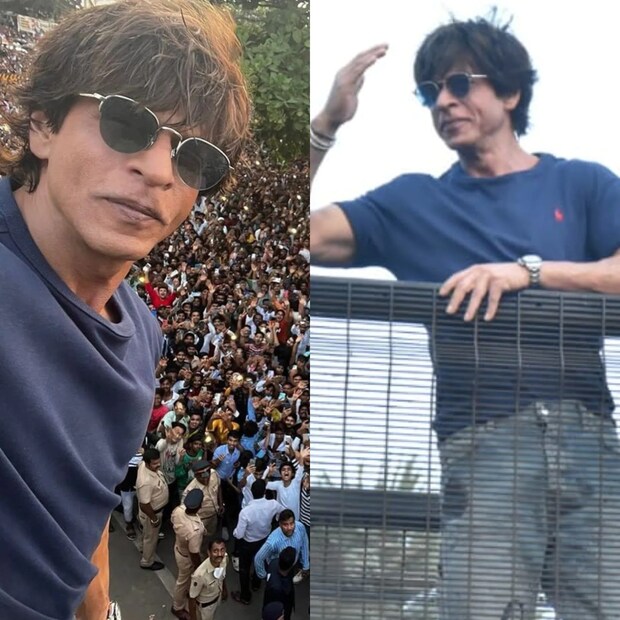 কিং খানের বাড়ির সামনে সর্বদাই ভক্তদের ভিড় থাকে। বাড়ির এই অংশে এসে ফ্যানেদের সঙ্গে শুভেচ্ছা বিনিময় করেন খান