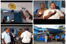 বৃষ্টির ফলে, শুরু দিকে তেমন লাইন নেই ভোটারদের
