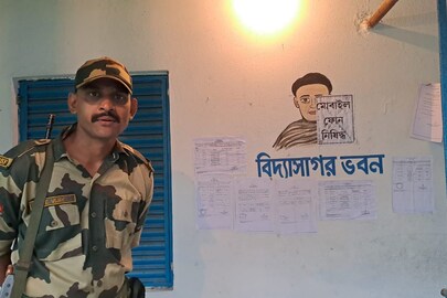 পঞ্চায়েত ভোটে প্রস্তুত বাহিনী