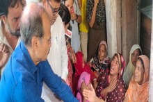 নওদাতে নিহত কংগ্রেস কর্মীর বাড়িতে সমবেদনা জানাতে অধীর চৌধুরী