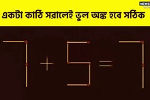 সরাতে পারবেন একটি কাঠি, তাহলেই 7+5=7 ভুল অঙ্ক হবে ঠিক, যে পারবে সে জিনিয়াস
