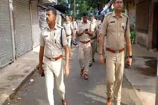 পুলিশি পাহারা ভাঙড়ে