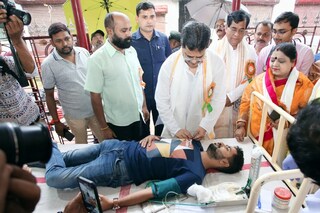 রক্তের চাহিদা মেটানো ও নেশামুক্ত সমাজ গড়তে লাগাতার প্রচার ত্রিপুরায়