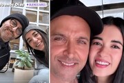 হাঁটুর বয়সী প্রেমিকার সঙ্গে গদগদ প্রেম, হৃতিককে কাছে পেয়ে এ কী বললেন সাবা?