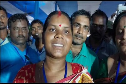 গণনা কেন্দ্রেই দলবদল সিপিএম প্রার্থী গীতা হাঁসদার৷ 