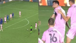 দেখে নিন লিওনেল মেসির গোলের ভাইরাল ভিডিও - Photo Courtesy- Twitter Video Grab 