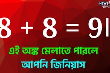 Math Puzzle:8+8=91 এই অঙ্কটি মেলাতে পারবেন?জিনিয়াসরাও ফেল করেছেন,এবার আপনার পালা