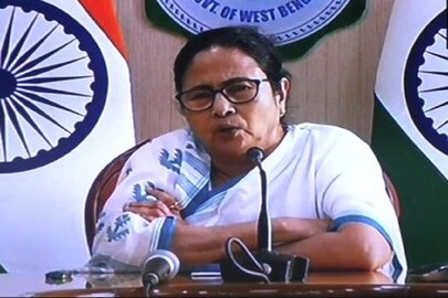 নবান্নে মমতা বন্দ্যোপাধ্যায়৷ ছবি-এএনআই