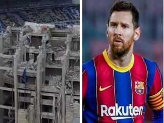 মেসির চিহ্ন মুছে ফেলল বার্সেলোনা