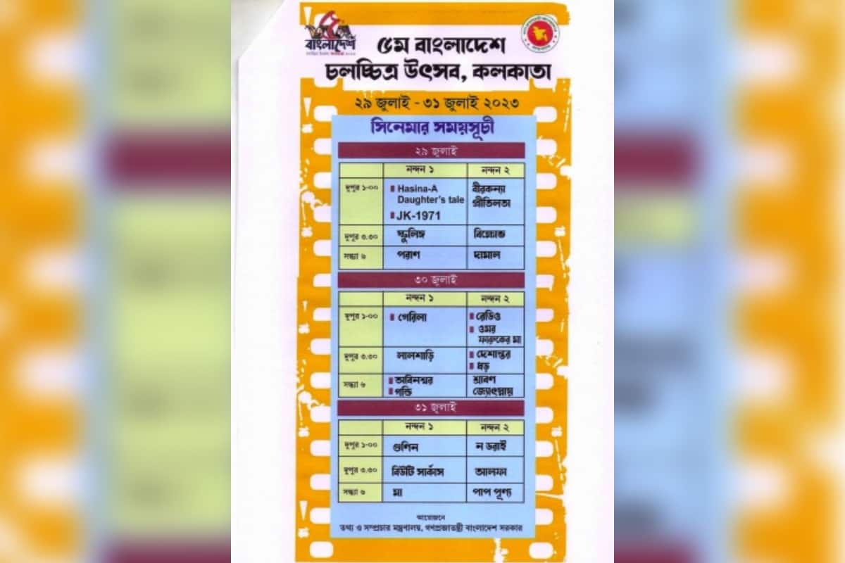 ছবির সময়সূচি