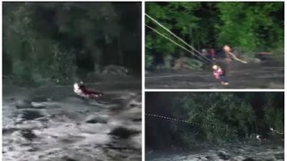 এনডিআরএফের রুদ্ধশ্বাস উদ্ধারকার্য - Photo Courtesy- ANI/Twitter Video Grab 