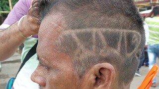 এইভাবে মাথা সাজিয়ে ধর্মতলামুখী হয়েছিলেন বর্ধমানের শের আলি