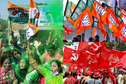 অনেক পিছিয়ে BJP-বাম