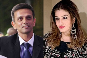 দ্রাবিড়-রবিনার প্রেম! গড়িয়েছিল বিয়ে পর্যন্ত! অজানা প্রেম কাহিনি