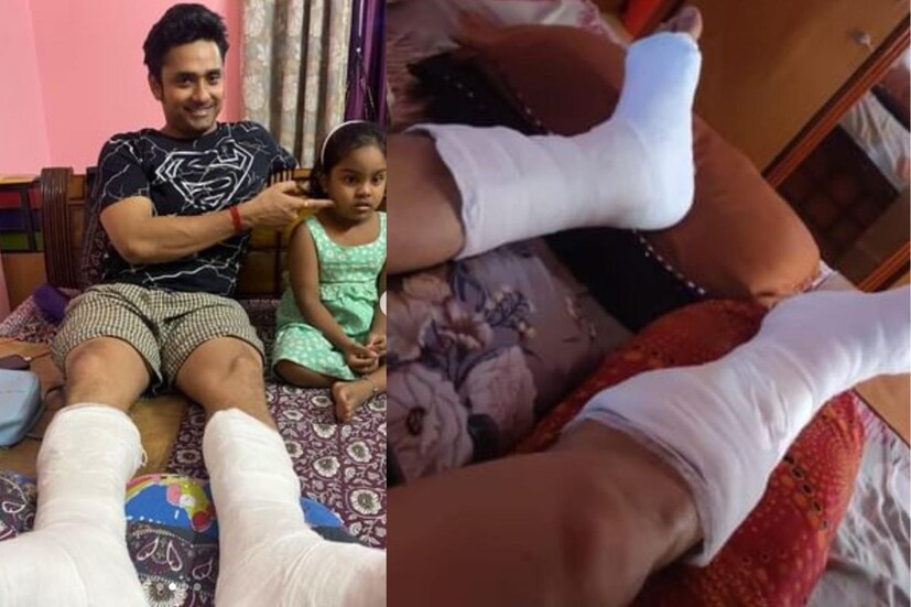 সূত্রের খবর, বাসের উপর থেকে লাফ দেওয়ার একটি দৃশ্যের শ্যুট চলছিল। তখনই সেখান থেকে বেকায়দায় পড়ে গিয়ে দু‘পায়ের গোড়ালি ভেঙে যায় রুবেলের। সঙ্গে সঙ্গে প্লাস্টার করা হয় তাঁর পায়ে। চিকিৎসক ছয় সপ্তাহের জন‍্য সম্পূর্ণ বিশ্রামে থাকার পরামর্শ দিয়েছেন।