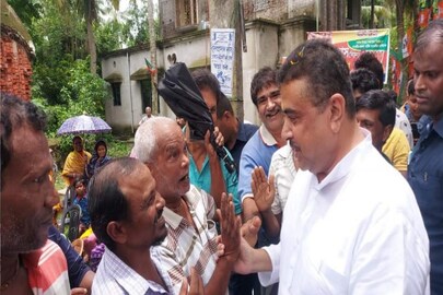 নন্দীগ্রামে শুভেন্দু অধিকারী