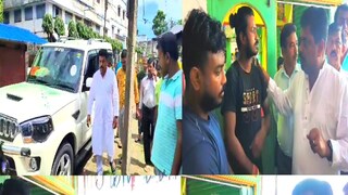 আবারও সৌজন্যের রাজনীতি অশোকনগরে, বিধায়ক গেলেন বিজেপির আক্রান্তের বাড়িতে