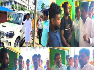 আবারও সৌজন্যের রাজনীতি অশোকনগরে, বিধায়ক গেলেন বিজেপির আক্রান্তের বাড়িতে