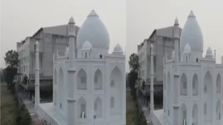 মধ্যপ্রদেশেই তৈরি হয়েছে এই তাজমহল। 