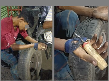 পুরনো টায়ার ‘এখানে-এভাবে’ হয়ে ওঠে নতুন, সস্তার রিসোল টায়ার ব্যবহার মারাত্মক