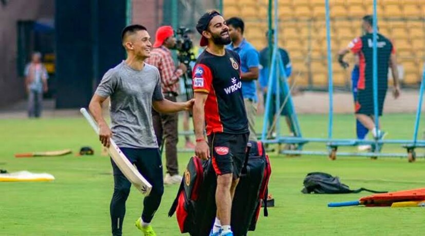 যৌবনে ক্রিকেটটা খারাপ খেলতেন না সুনীল। সেটা তাকে দেখেই বুঝেছেন কোহলি