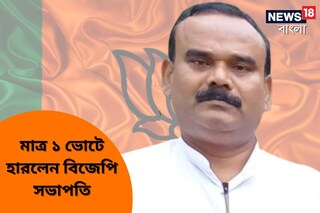 মাত্র ১ ভোটে হারলেন আলিপুরদুয়ারের জেলা বিজেপি সভাপতি