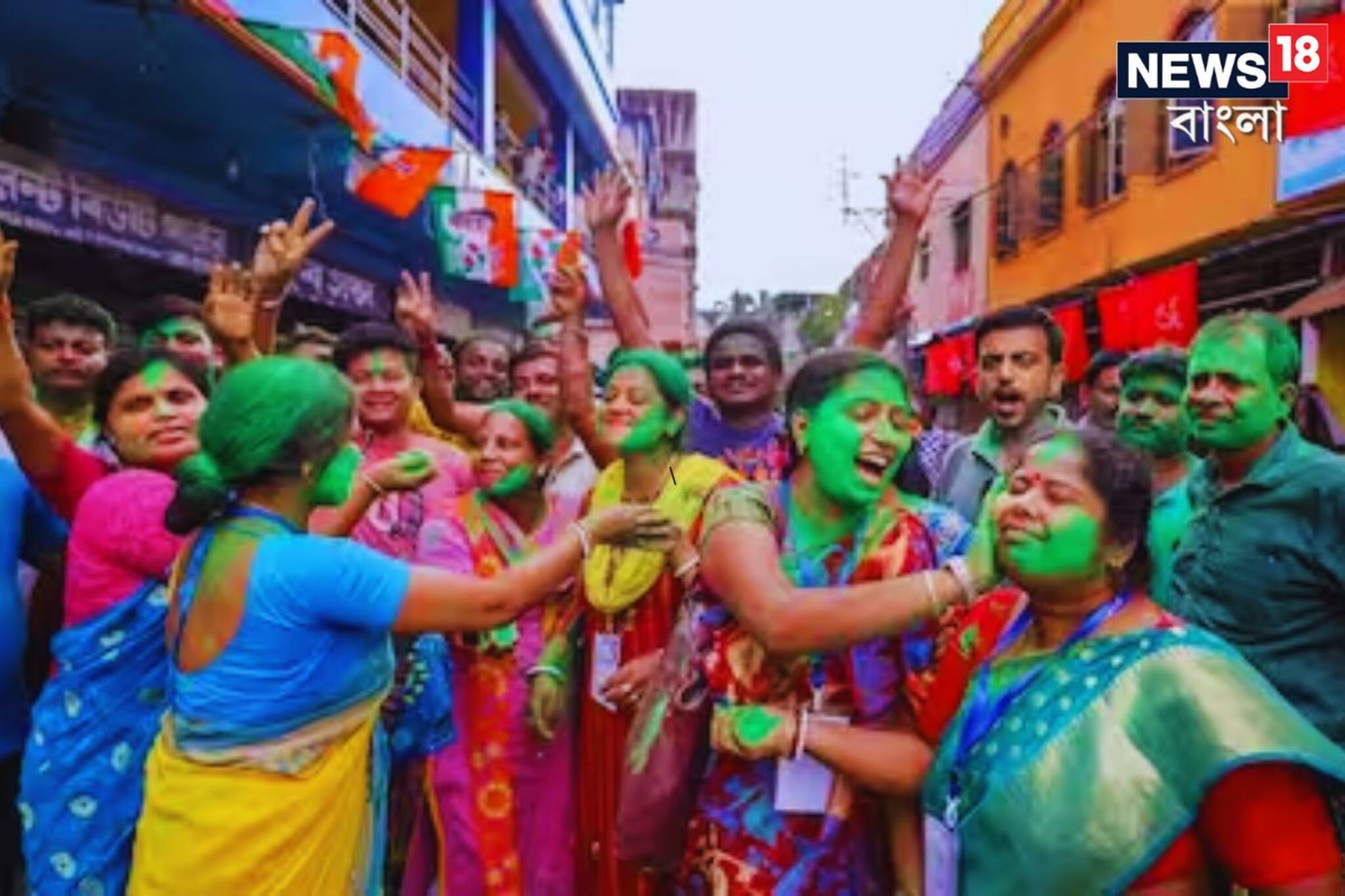 গ্রাম পঞ্চায়েতের পর পঞ্চায়েত সমিতিতেও সবুজ ঝড়! বাংলায় বিরাট জয়ের পথে তৃণমূল