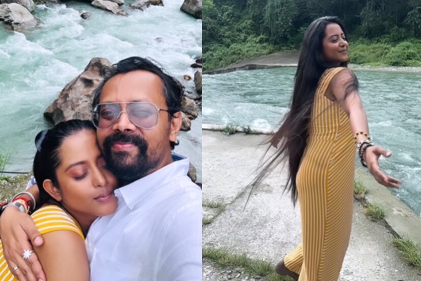 ছবি ও ভিডিও দেখে যা বোঝা যাচ্ছে, পাহাড় ও নদীর কোলে প্রেম করছেন তাঁরা। হানিমুনে গিয়েই নিজের বউকে উপহার দিয়েছেন পরিচালক। হৃদয়ের আকারের একটি পেনডেন্ট। সঙ্গে প্রেমের চিঠি।