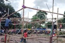 পুজোর জমিতে মেলার অনুমতি দিল আড্ডা, শুরু বিতর্ক