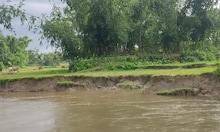 ডডিয়া নদীর ভাঙনে ক্ষতিগ্রস্ত উত্তর জিৎপুর এলাকা! আতঙ্কে ঘরবাড়ি ছাড়ছেন মানুষ