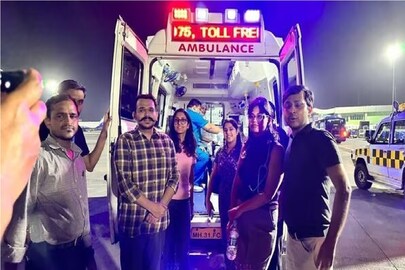 প্রায় ৪৫ মিনিটের চেষ্টার পর শিশুটিকে পুনরুজ্জীবিত করা সম্ভব হয়- Photo Courtesy- AIIMS/X Account 